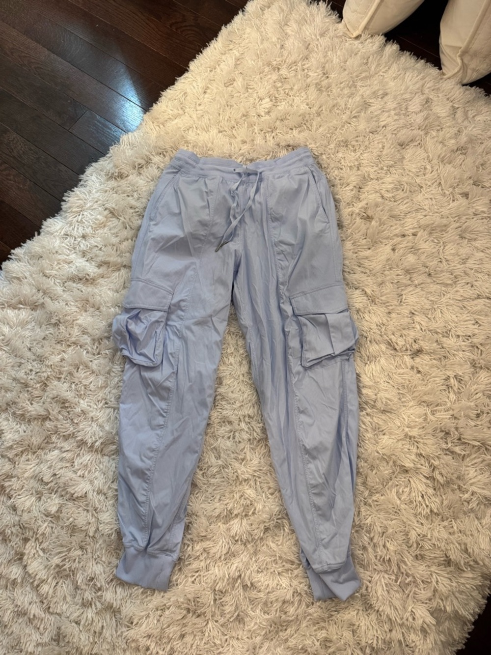 lululemon athletica Light Blue Cargo Joggers